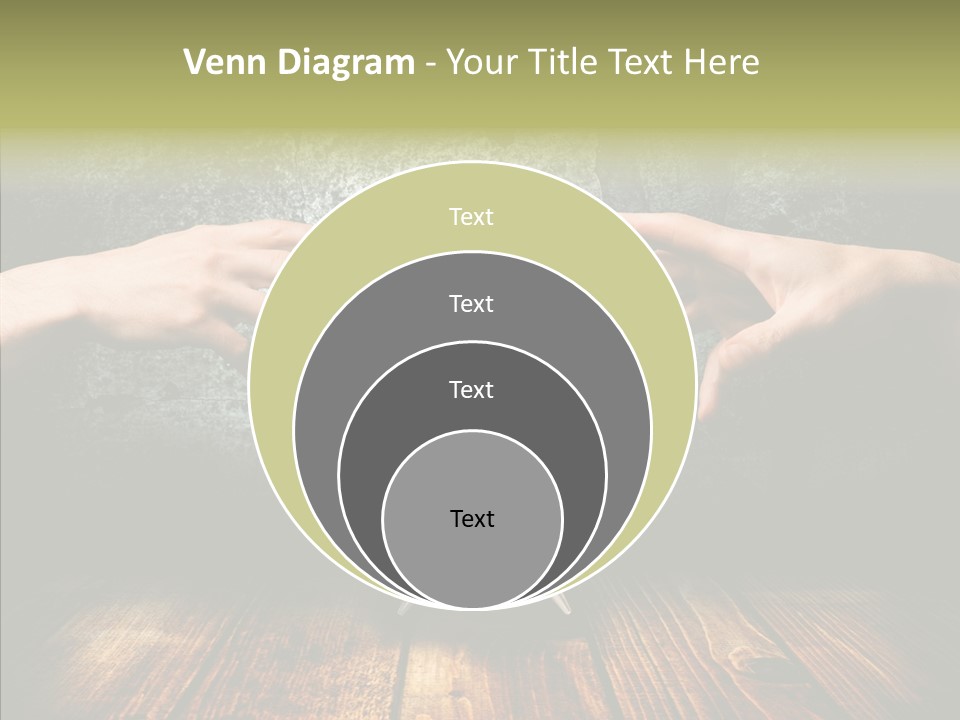 Anxiety Concepts Past PowerPoint Template