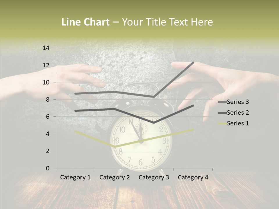 Anxiety Concepts Past PowerPoint Template
