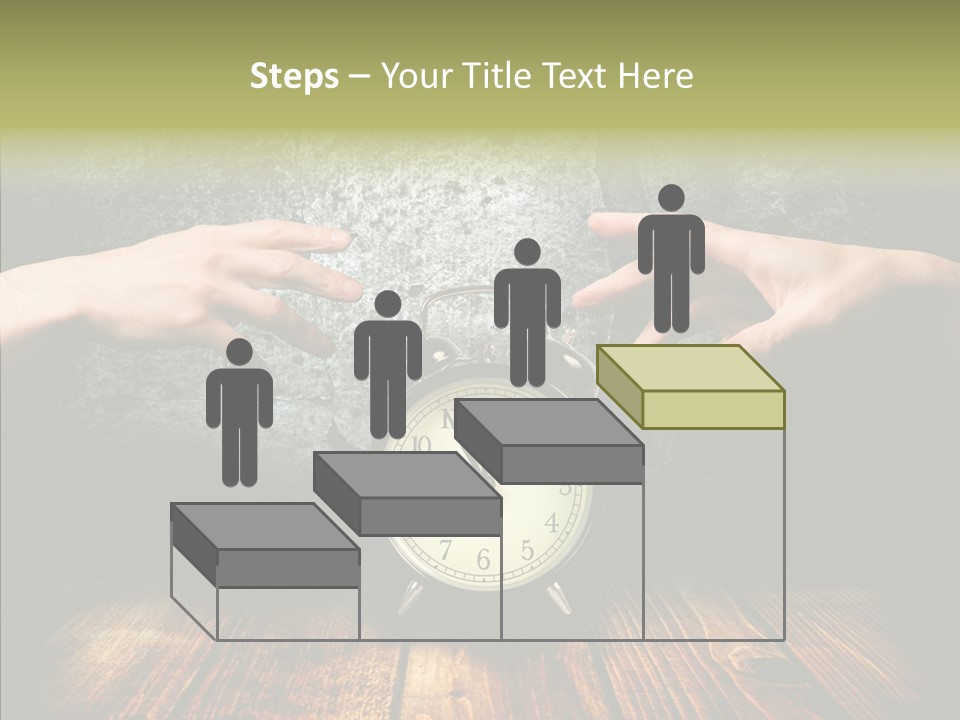 Anxiety Concepts Past PowerPoint Template