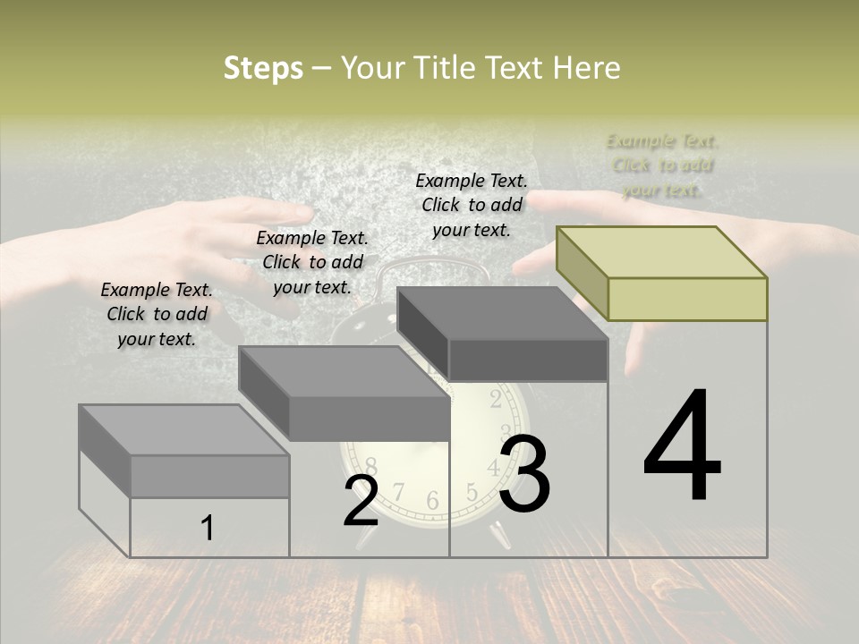 Anxiety Concepts Past PowerPoint Template