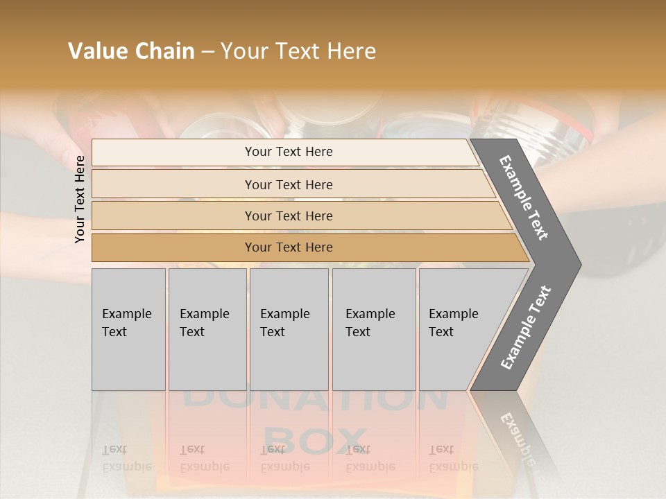 Human Give Donate PowerPoint Template