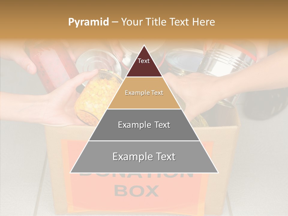 Human Give Donate PowerPoint Template