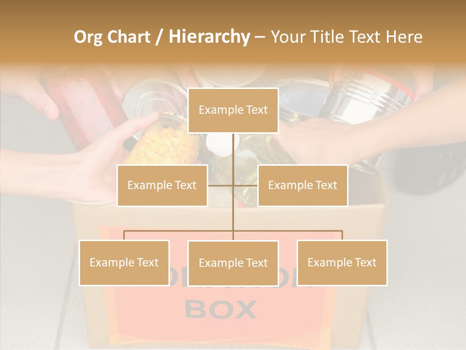 Human Give Donate PowerPoint Template