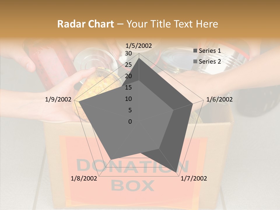 Human Give Donate PowerPoint Template