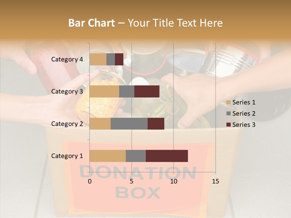 Human Give Donate PowerPoint Template