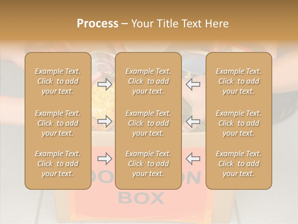 Human Give Donate PowerPoint Template