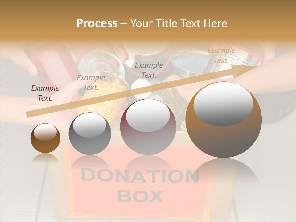 Human Give Donate PowerPoint Template