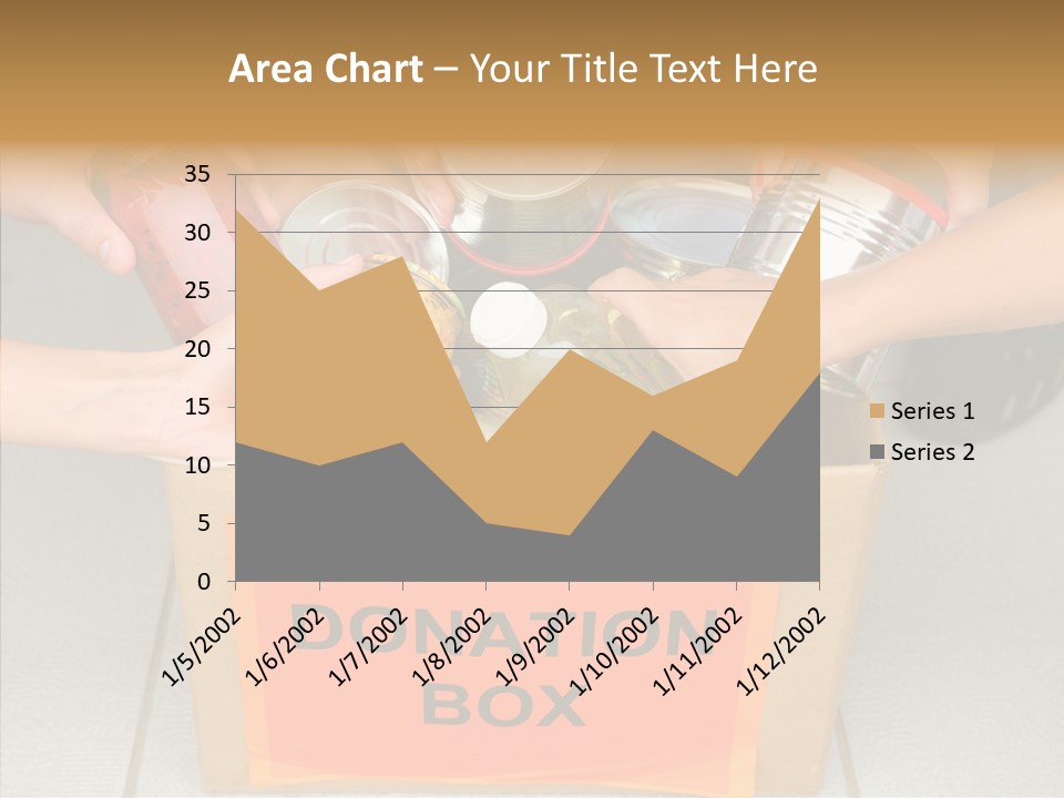 Human Give Donate PowerPoint Template