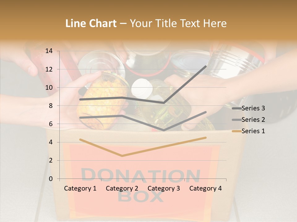 Human Give Donate PowerPoint Template