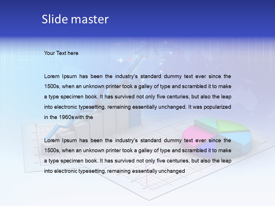 Business Graph PowerPoint Template