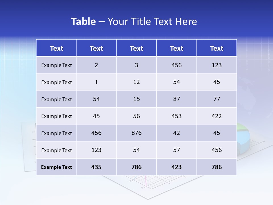 Business Graph PowerPoint Template