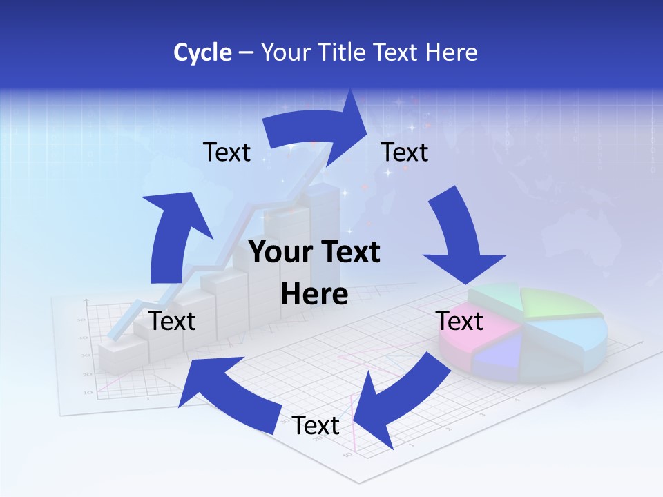 Business Graph PowerPoint Template