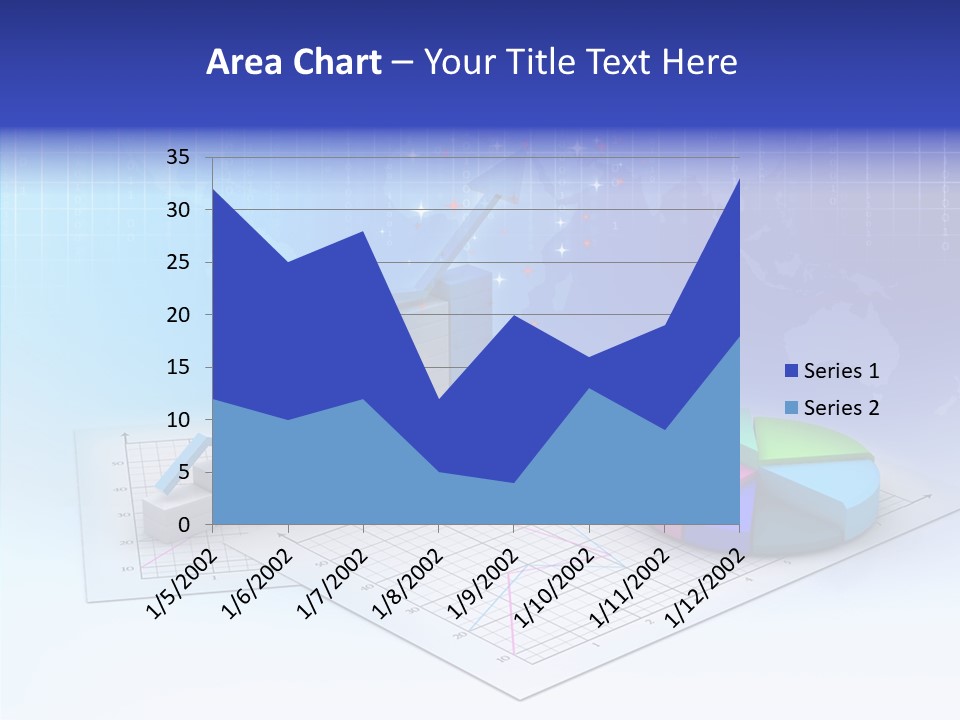 Business Graph PowerPoint Template