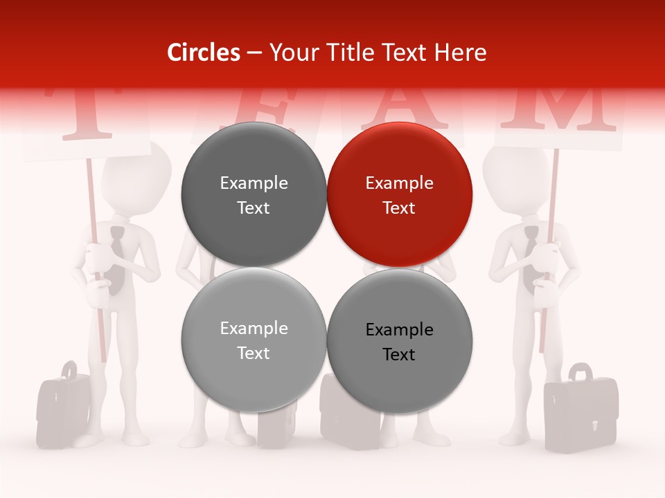 Render Communication Team PowerPoint Template
