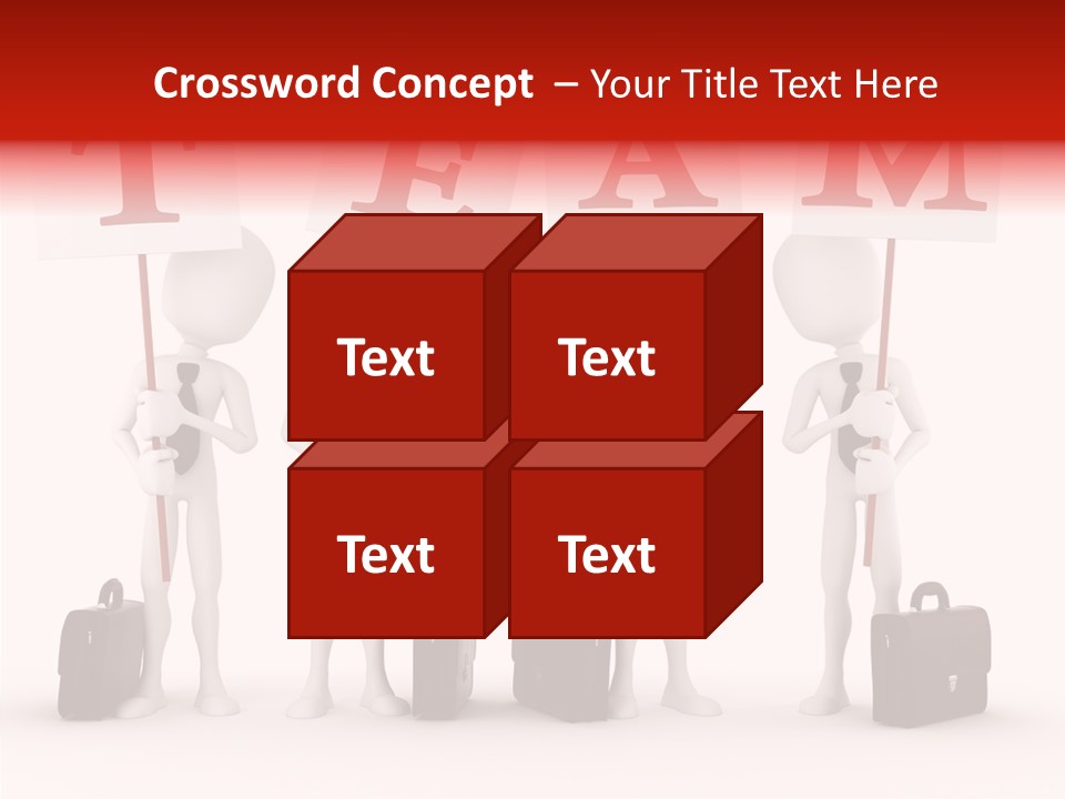 Render Communication Team PowerPoint Template