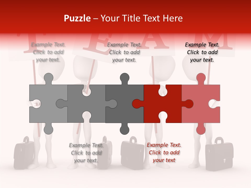 Render Communication Team PowerPoint Template