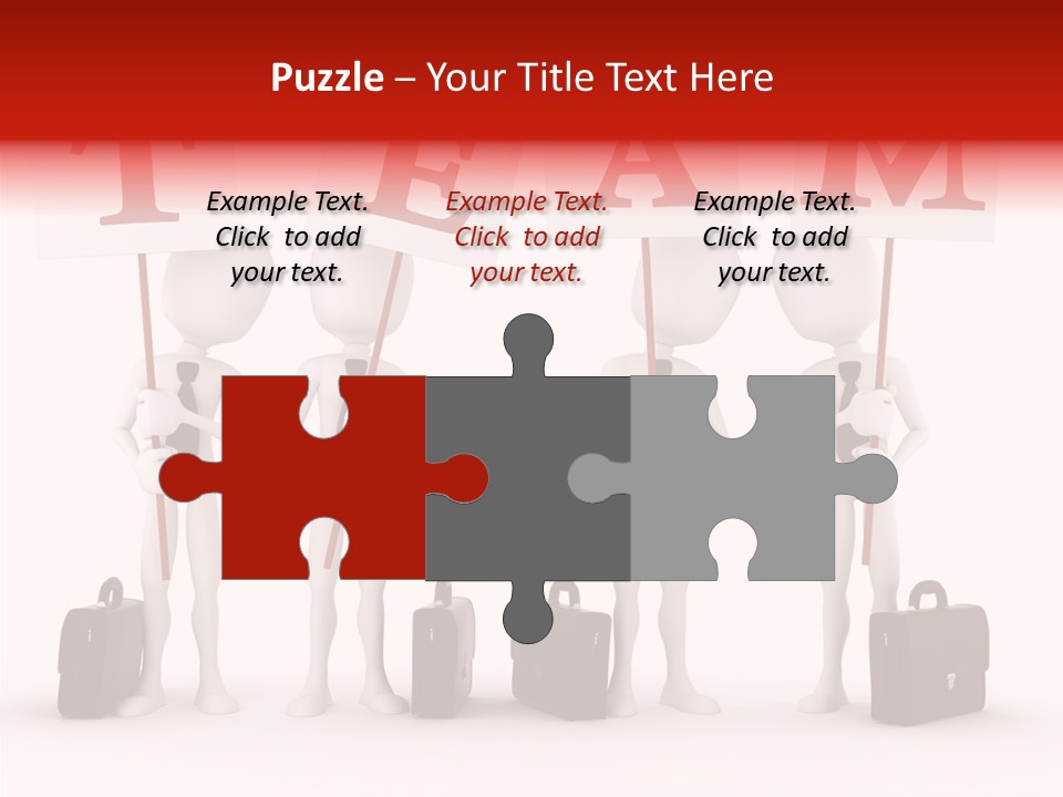 Render Communication Team PowerPoint Template