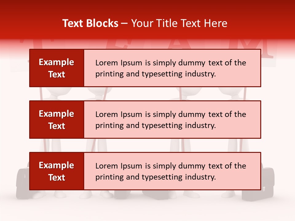 Render Communication Team PowerPoint Template