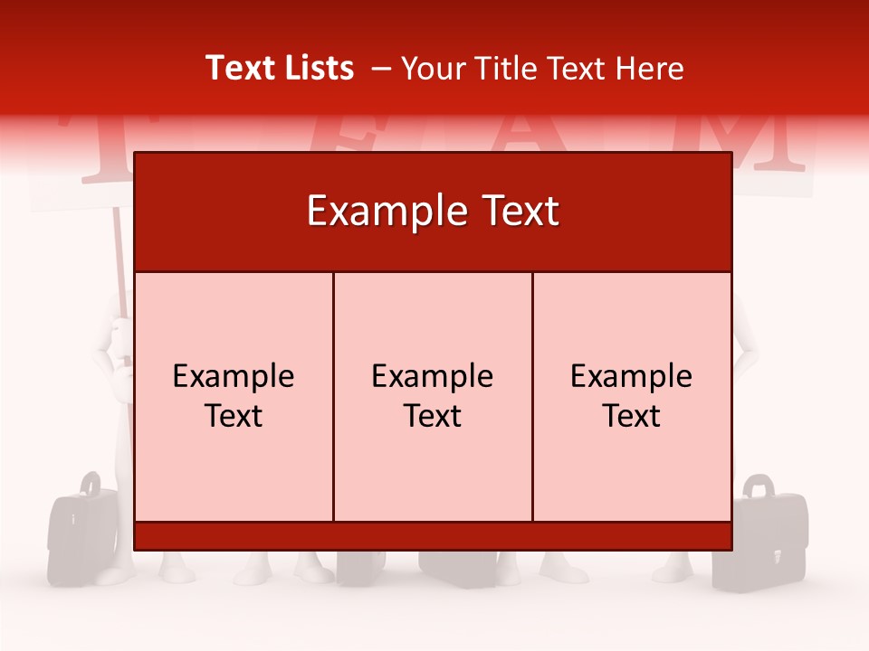 Render Communication Team PowerPoint Template