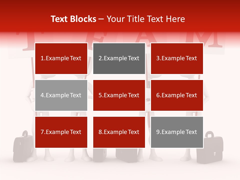 Render Communication Team PowerPoint Template