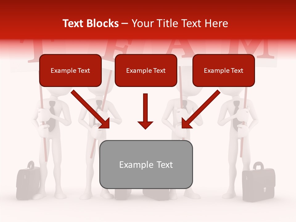 Render Communication Team PowerPoint Template