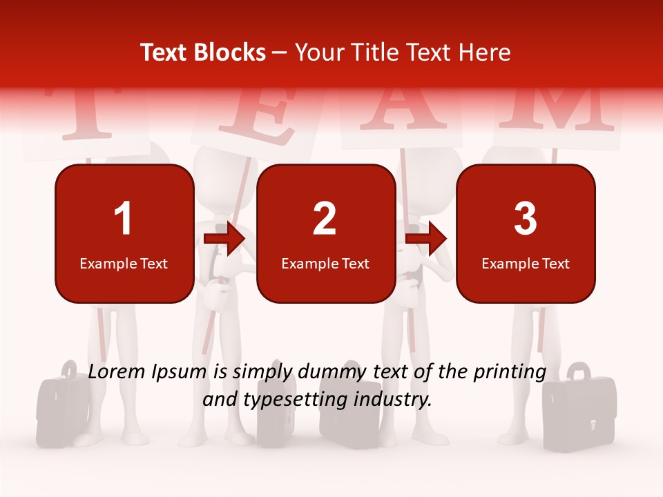 Render Communication Team PowerPoint Template