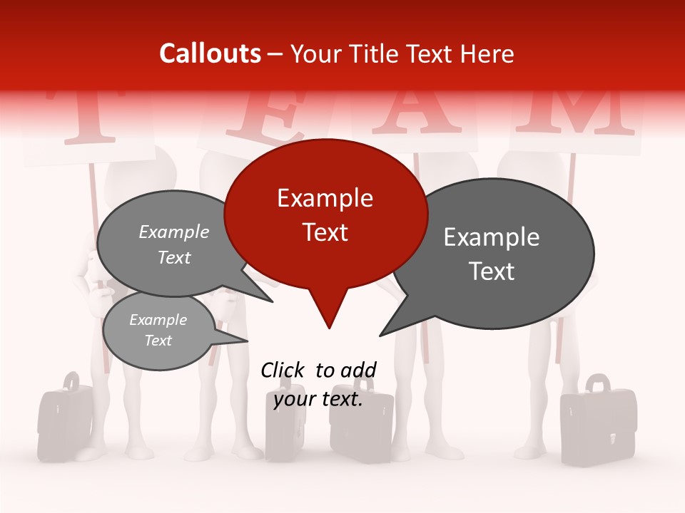Render Communication Team PowerPoint Template