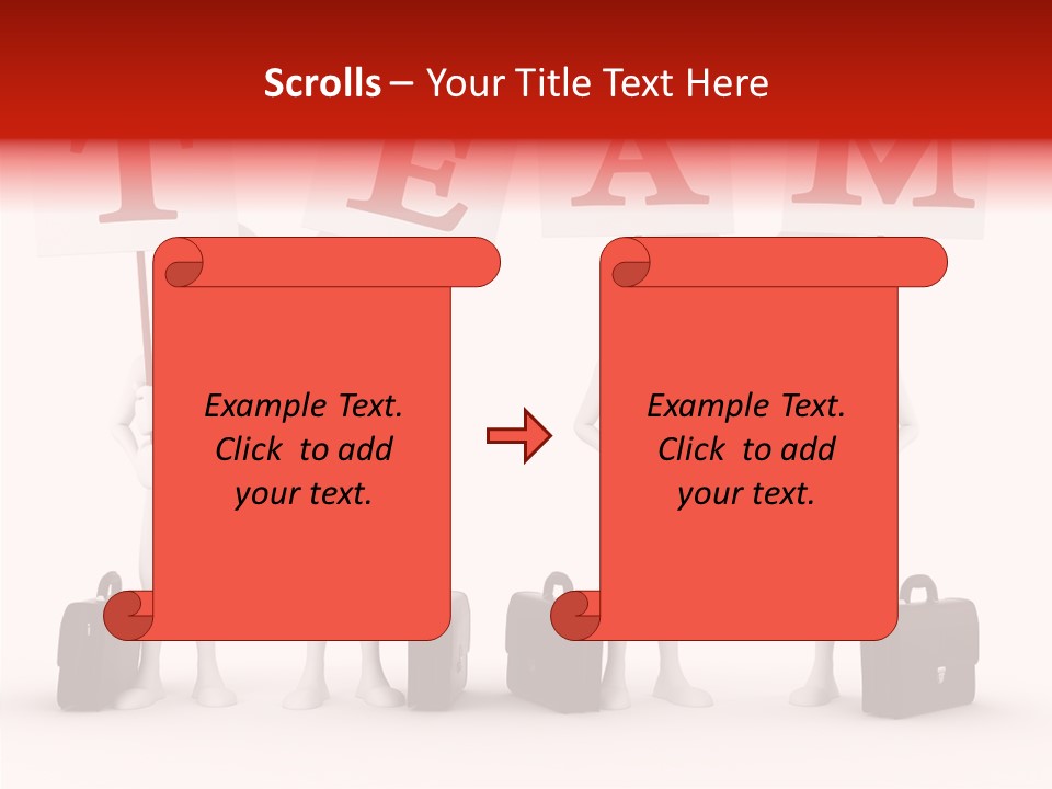 Render Communication Team PowerPoint Template