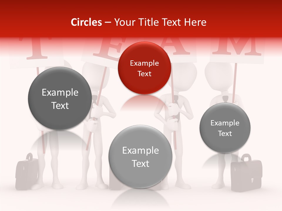 Render Communication Team PowerPoint Template
