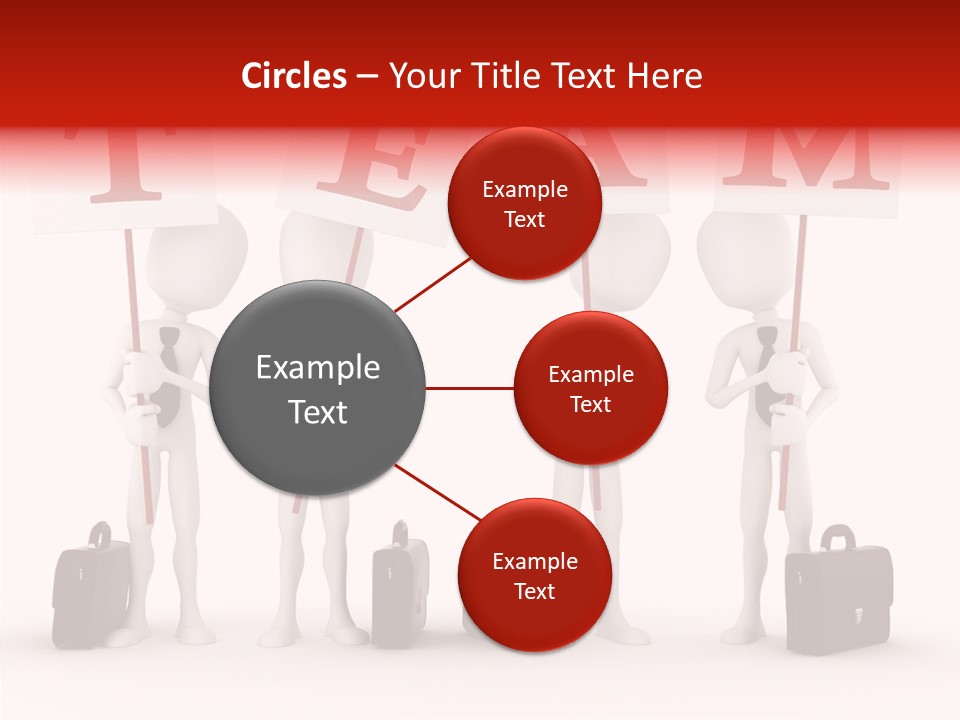 Render Communication Team PowerPoint Template