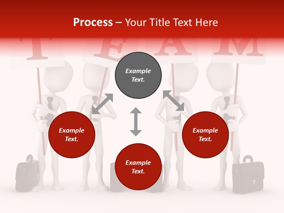 Render Communication Team PowerPoint Template