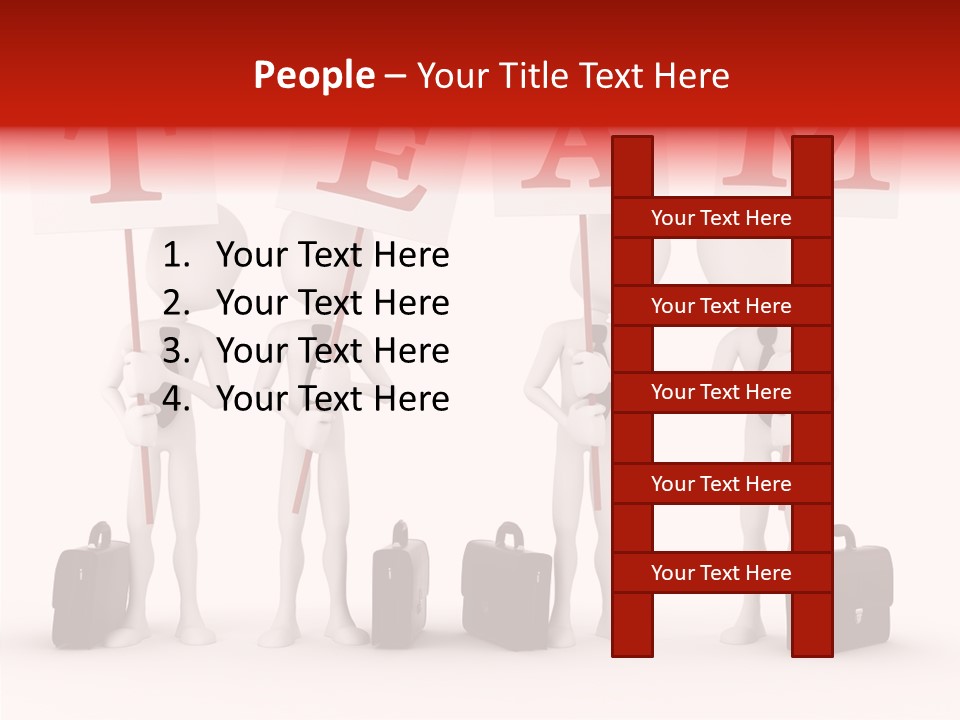 Render Communication Team PowerPoint Template