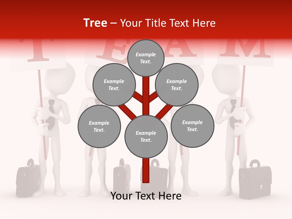Render Communication Team PowerPoint Template