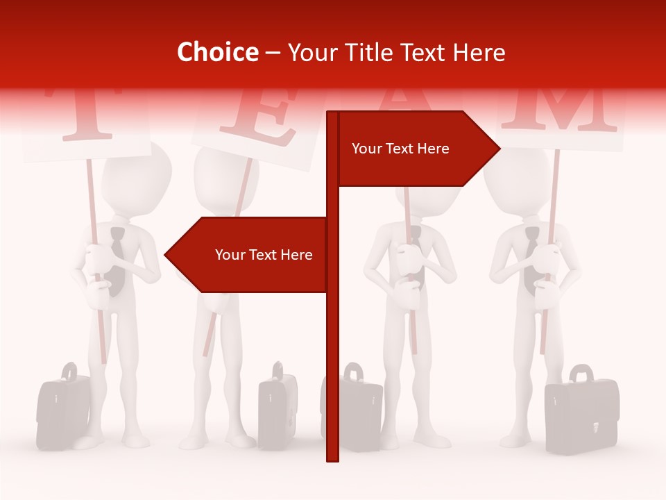 Render Communication Team PowerPoint Template