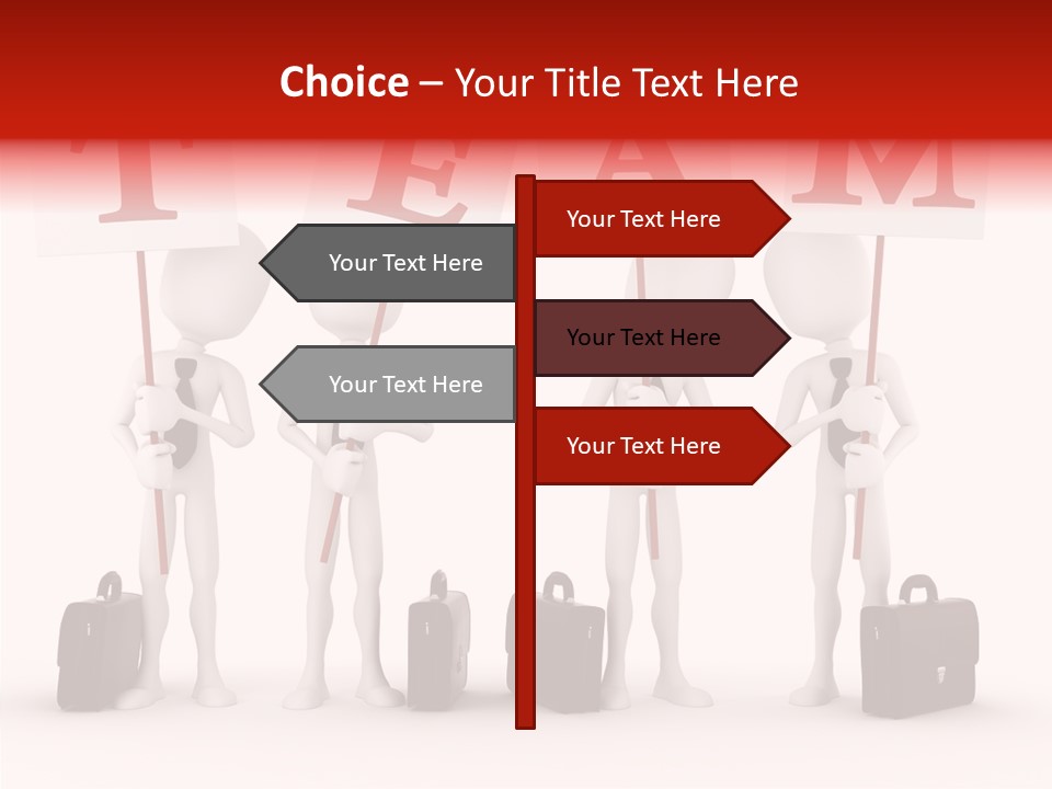 Render Communication Team PowerPoint Template
