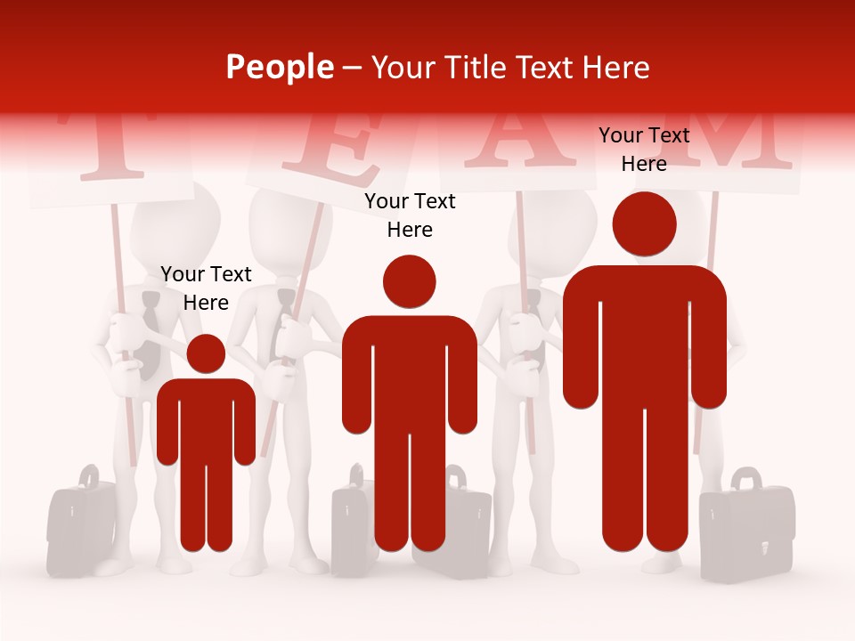 Render Communication Team PowerPoint Template