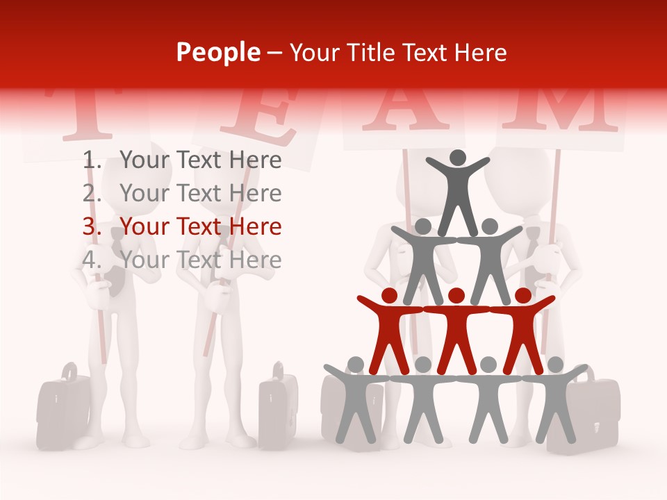 Render Communication Team PowerPoint Template