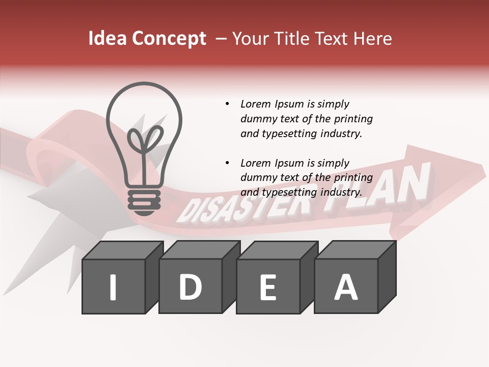 Challenge Guidance Idea PowerPoint Template
