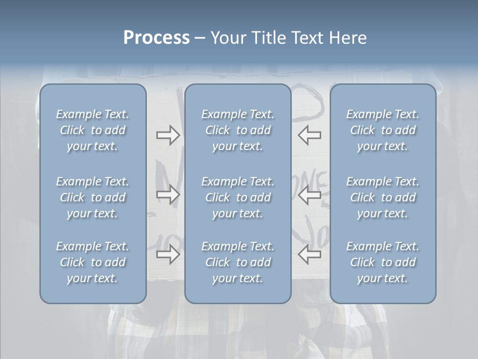 Bless Hand Degrade PowerPoint Template