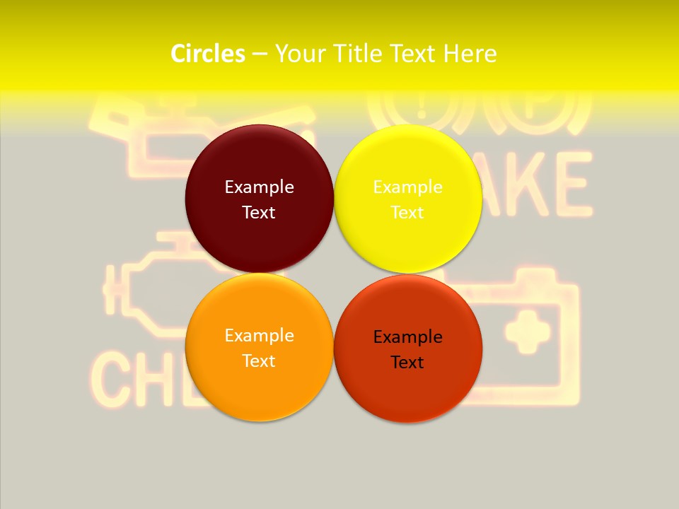 Repairing Unleaded Motor PowerPoint Template