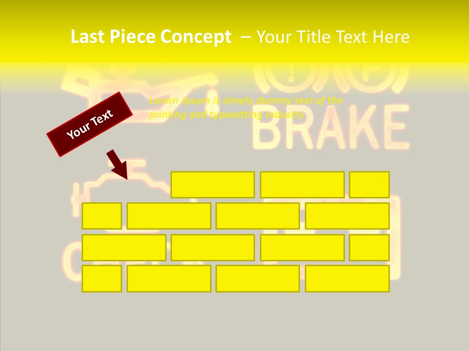 Repairing Unleaded Motor PowerPoint Template