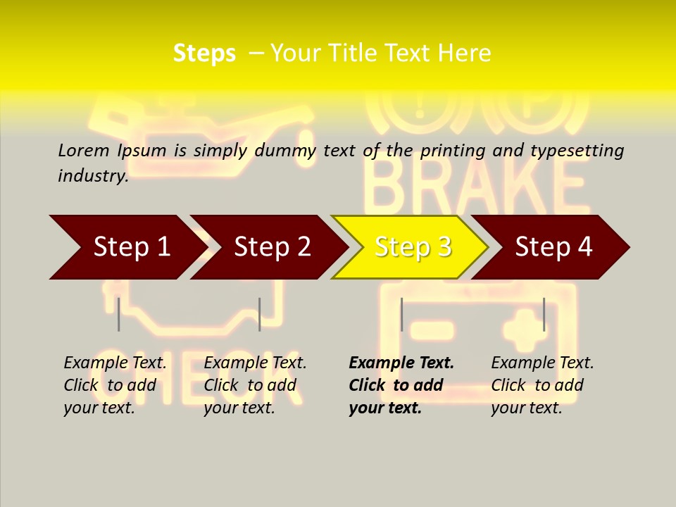 Repairing Unleaded Motor PowerPoint Template