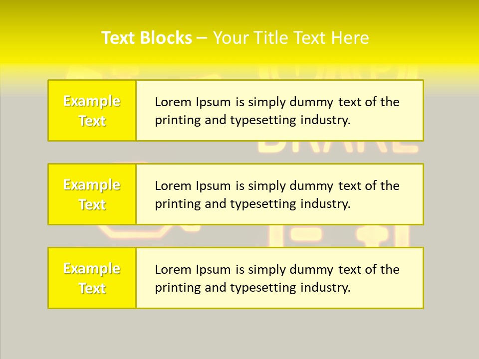Repairing Unleaded Motor PowerPoint Template