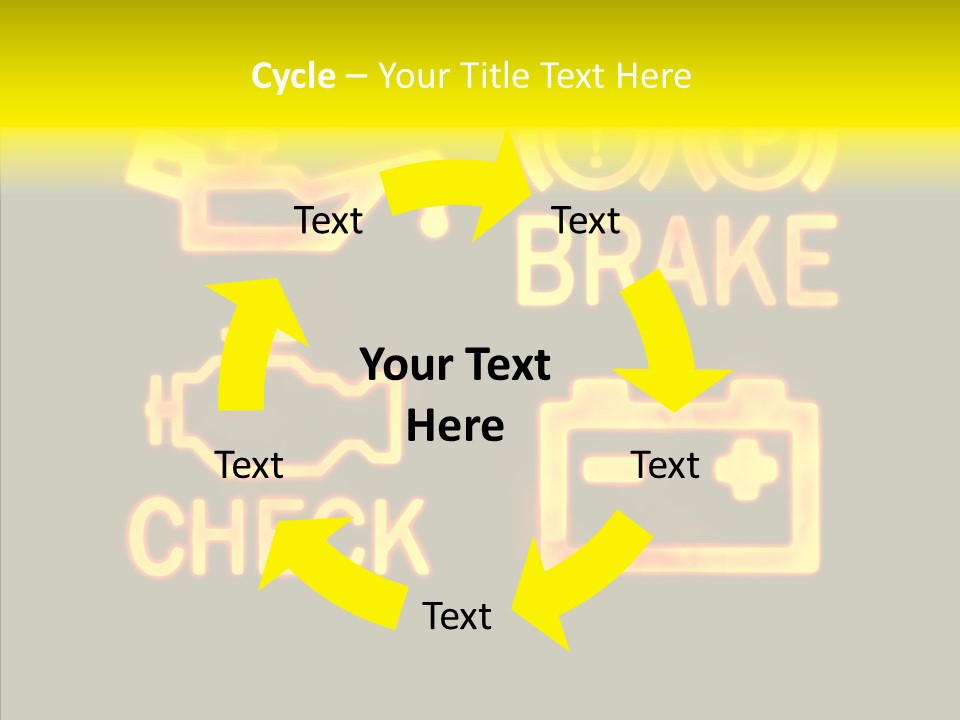 Repairing Unleaded Motor PowerPoint Template