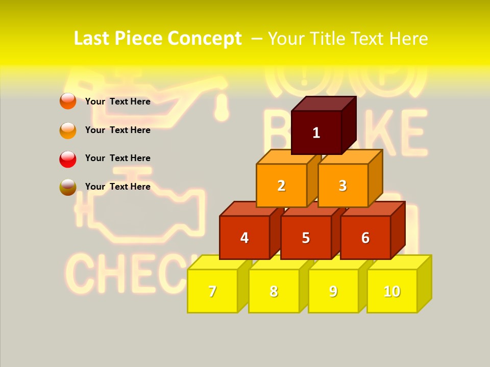 Repairing Unleaded Motor PowerPoint Template