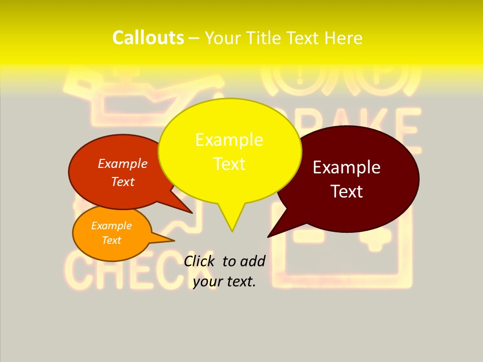 Repairing Unleaded Motor PowerPoint Template