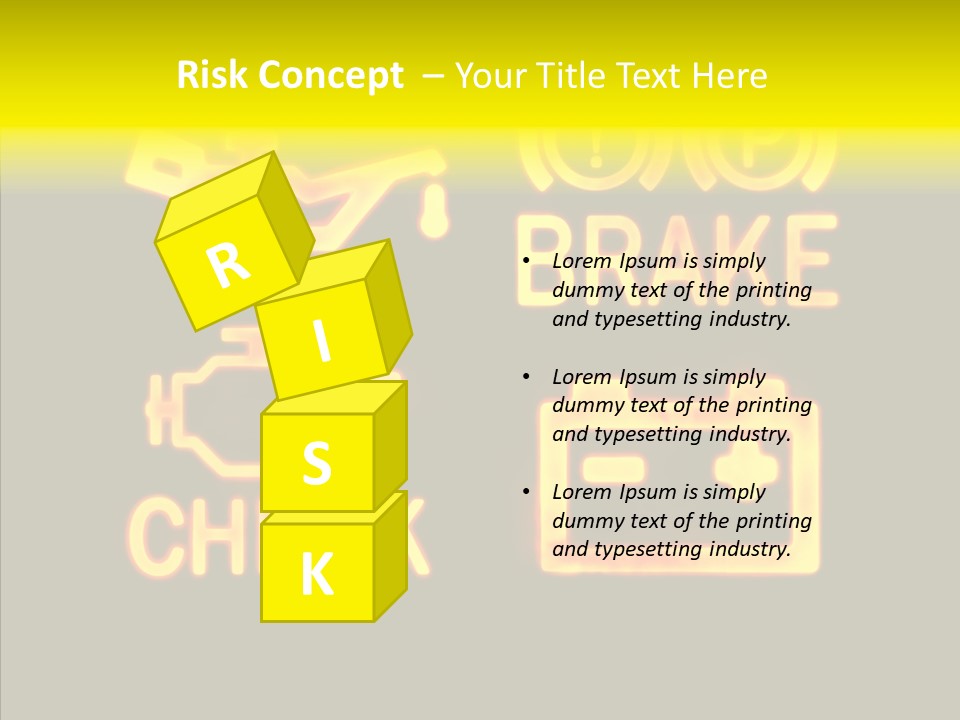 Repairing Unleaded Motor PowerPoint Template
