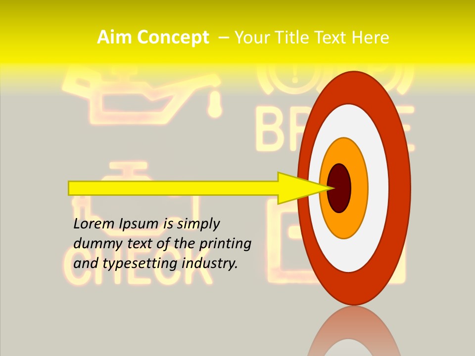 Repairing Unleaded Motor PowerPoint Template