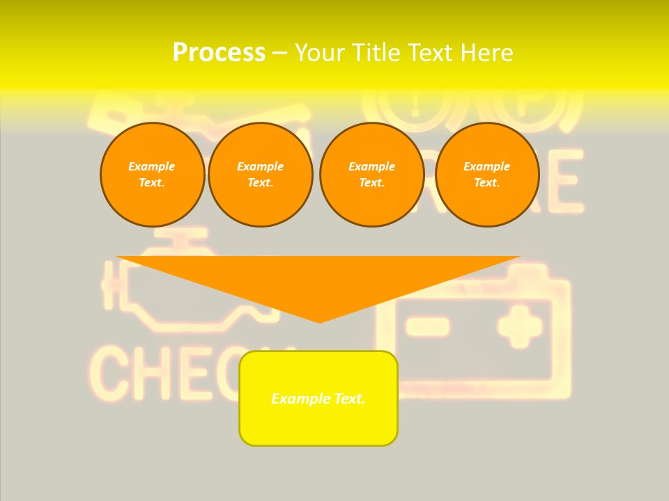 Repairing Unleaded Motor PowerPoint Template