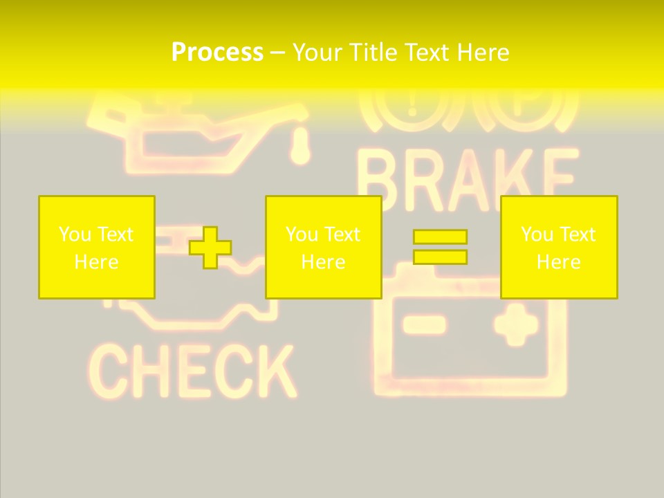Repairing Unleaded Motor PowerPoint Template